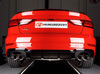 Ragazzon Edelstahl Duplex Racing-Komplettanlage ab Kat Audi RS3 8V Limousine Facelift ab Bj.17 je 2x90mm rund scharf abgeschrägt - Abb. 2