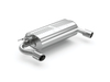 Eisenmann Edelstahl Duplex Sportauspuff BMW 3er F30 F31 Limousine u. Touring 340i je 1x90mm rund gerade