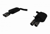 Ulter Duplex Sportauspuff Audi A4 B7 Typ 8E Avant 2.0l TFSI quattro je 2x70mm rund eingerollt abgeschrägt mit Absorber - Abb. 2