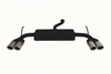 Ulter Duplex Sportauspuff KIA Sportage 3 Typ SL 1.6l Gdi 2.0l je 2x70mm rund eingerollt abgeschrägt mit Absorber - Abb. 2