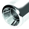 Ulter Sportauspuff Volvo S60 100mm rund doppelwandig gerade mit Absorber - Abb. 2