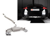 Ragazzon Edelstahl Duplex Racing-Komplettanlage ab Kat inkl. Klappensteuerung Audi TTS 8S Quattro je 2x108x70mm oval eingerollt abgeschrägt