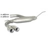 Ragazzon Edelstahl Sportauspuff Audi A3 8V 2.0 TDI 2x80mm rund eingerollt gerade - Abb. 2