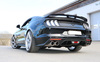 Fox Edelstahl Duplex Sportauspuff-Komplettanlage ab Kat Ford Mustang VI 6 Facelift ab 2017 5.0l GT je 2x100mm rund eingerollt abgeschrägt - Abb. 2