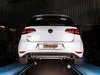 Ragazzon Edelstahl Duplex Ø76mm Sportauspuff VW Golf 7 GTI je 102mm rund eingerollt abgeschrägt