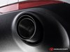 Ragazzon Edelstahl Duplex Endschalldämpfer-Ersatzrohr Alfa Romeo Giulia 2.0l Turbo inkl. Veloce Q4 je 90mm rund scharfkantig abgeschrägt aus Carbon - Abb. 2