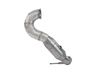 HJS Edelstahl Ø89mm Downpipe mit Kat Mercedes GLA45 AMG X156 - Abb. 7