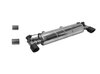 Bastuck Edelstahl Duplex Sportauspuff mit Klappensteuerung inkl. Adapter auf Serie Toyota GR Supra Typ A90 je 100mm rund abgeschrägt aus Carbon - Abb. 2
