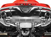 Bastuck Edelstahl Duplex Sportauspuff mit Klappensteuerung inkl. Adapter auf Serie Toyota GR Supra Typ A90 je 100mm rund abgeschrägt aus Carbon - Abb. 3