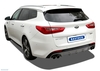 Bastuck Edelstahl Duplex Racing-Komplettanlage ab OPF mit Klappensteuerung Kia Optima 2 Typ JF Facelift 2.0l GT OPF je 2x76mm rund scharfkantig abgeschrägt - Abb. 4