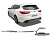 Bastuck Edelstahl Duplex Racing-Komplettanlage ab OPF mit Klappensteuerung Kia Optima 2 Typ JF Facelift 2.0l GT OPF je 2x76mm rund scharfkantig abgeschrägt