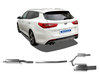 Bastuck Edelstahl Duplex Sportauspuff-Komplettanlage ab OPF Kia Optima 2 Typ JF Facelift 2.0l GT OPF je 2x76mm rund scharfkantig abgeschrägt