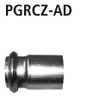 Bastuck Edelstahl Adapter Peugeot 308 Schrägheck u. CC 1.6l Turbo