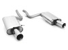 Fox Edelstahl Duplex Sportauspuff Audi A4 Cabrio B6 B7 quattro je 100mm rund doppelwandig gerade - Abb. 2