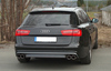 Fox Edelstahl Duplex Sportauspuff Audi A6 4G Typ C7 3.0 TFSI je 2x90mm rund eingerollt abgeschrägt - Abb. 2