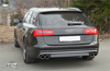 Fox Edelstahl Duplex Sportauspuff Audi A6 4G Typ C7 3.0 TFSI je 2x90mm rund eingerollt abgeschrägt - Abb. 8