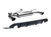 Bastuck Edelstahl Duplex Sportauspuff mit Klappensteuerung + Heckansatz Kia Ceed 3 Typ CD 1.0l 1.4l T-GDI je 100mm rund doppelwandig abgeschrägt