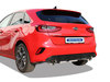 Bastuck Edelstahl Duplex Sportauspuff-Komplettanlage ab OPF mit Klappensteuerung + Heckansatz Kia Ceed 3 Typ CD 1.0l 1.4l T-GDI je 100mm rund doppelwandig abgeschrägt - Abb. 5