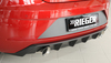 Rieger Heckeinsatz ABS/schwarz matt für Seat Leon 5F FR Facelift - Abb. 2