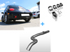 Fox Edelstahl Racing-Komplettanlage ab Kat US-Version (Ø63,5mm-System) VW New Beetle 1C 9C u. Cabrio 1Y 2x76mm rund eingerollt gerade abgeschrägt - Abb. 5