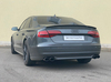 FOX Edelstahl Duplex Racing-Komplettanlage ab Kat inkl. Klappen Audi S8 4H Typ D4 je 2x100x77mm oval eingerollt seitlich abgeschrägt in schwarz - Abb. 2