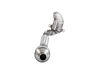 HJS Edelstahl Ø76mm Downpipe mit Kat und OPF Audi A3 8V 2.0l TSI 190PS OPF - Abb. 2