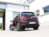 Fox Edelstahl Duplex Sportauspuff-Komplettanlage ab OPF VW Golf 7 Facelift ab Bj.2017 in GTI-Optik je 114mm rund doppelwandig abgeschrägt - Abb. 2