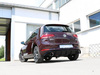 Fox Edelstahl Duplex Sportauspuffanlage ab OPF VW Golf 7 Facelift ab Bj. 2017 in GTI-Optik je 114mm rund doppelwandig abgeschrägt - Abb. 2