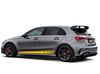 Akrapovic Titan Evolution Line Sportauspuff-Komplettanlage ab OPF Mercedes A 45 u. A 45 S AMG W177 je 2x rund abgeschrägt aus Carbon
