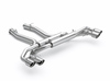 Eisenmann Edelstahl Duplex Sportauspuff BMW 8er F91 M8 Competition je 2x100mm rund scharfkantig abgeschrägt