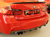 Rieger Heckeinsatz ABS/Carbon Look einseitig für BMW 3er F30 Limousine u. F31 Touring mit M-Paket - Abb. 2