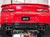 Borla S-TYPE Edelstahl Duplex Sportauspuff-Komplettanlage ab Kat Ø76mm-System Chevrolet Camaro ZL1 V8 Modelljahr 2017-21 je 2x102mm rund eingerollt abgeschrägt - Abb. 2