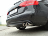 Fox Edelstahl Duplex Sportauspuff-Komplettanlage ab Kat Audi A4 B8 8K quattro 2.0l inkl. S-Line je 2x90mm rund eingerollt abgeschrägt mit Absorber - Abb. 7