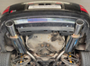 Fox Edelstahl Duplex Racing-Komplettanlage ab Kat Audi A6 u. S6 quattro 4B Typ C5 Limousine u. Avant 115x85mm oval eingerollt abgeschrägt mit Absorber - Abb. 6