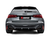 Akrapovic Evolution Line Titan Sportauspuff-Komplettanlage ab OPF Audi RS6 Avant C8 4K ab Bj. 2022 je 1x oval seitlich abgeschrägt aus Carbon - Abb. 2