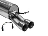 Bastuck Edelstahl Sportauspuff mit Abgasklappe Hyundai i20 Typ BC3 1.6l N + N Performance 2x85mm rund scharf gerade