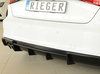 Rieger Heckeinsatz ABS/schwarz matt für Doppelendrohr einseitig Audi A3 8V inkl. Sportback S-Line - Abb. 6