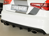 Rieger Heckeinsatz ABS/schwarz matt für Sportendrohr oval rechts/links Audi A3 8V inkl. Sportback S-Line - Abb. 2