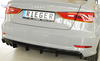 Rieger Heckeinsatz ABS/schwarz glänzend für Doppelendrohr einseitig Audi A3 8V Cabrio inkl. Limousine S-Line - Abb. 8