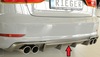 Rieger Heckeinsatz ABS/Carbon-Look für Doppelendrohr links/rechts Audi A3 8V Cabrio inkl. Limousine S-Line - Abb. 2