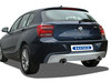 Bastuck Edelstahl Duplex Sportauspuff inkl. Verbindungsrohr BMW 1er F20 F21 1.5l Turbo ab 2015 je 90mm rund doppelwandig gerade