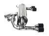 Bastuck Edelstahl Duplex Sportauspuff-Komplettanlage ab Kat mit Klappensteuerung BMW 2er F22 F23 2.0l Turbo ab 2016 je 2x85mm rund gerade aus Carbon - Abb. 5