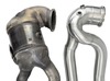 BULL-X Edelstahl Downpipe mit Kat-Ersatzrohren Audi RS3 8V OPF - Abb. 2