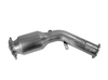 BULL-X Edelstahl Downpipe mit HJS 200-Zeller Sport-Kat Ø76mm Audi A5 B8 2.0l TFSI Facelift ab 11/2011 - Abb. 2