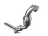 Bull-X Edelstahl Ø70mm-Downpipe mit 200-Zellen Sport-Kat Audi A3 8V 1.2l 1.4l TSI - Abb. 2
