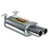Supersprint Edelstahl Sportauspuff inkl. Verbindungsrohr BMW 5er E39 525 tds 2x76mm rund eingerollt gerade - Abb. 2