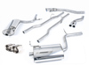 Milltek Edelstahl Duplex Racing-Komplettanlage ab Kat Audi A4 B7 2.0l TFSI quattro je 100mm rund doppelwandig abgeschrägt (Mod. mit Schaltgetr.) - Abb. 3