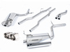 Milltek Edelstahl Duplex Racing-Komplettanlage ab Kat Audi A4 B7 2.0l TFSI quattro je 100mm rund doppelwandig abgeschrägt (Mod. mit Automatikgetr.) - Abb. 3