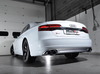 Milltek Edelstahl Duplex Racing-Komplettanlage ab Kat Audi S8 Typ D4 je 2x100mm rund doppelwandig abgeschrägt schwarz - Abb. 2