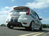Milltek Edelstahl Racing-Komplettanlage ab Kat Ford Fiesta ST150 Mk6 1x rund eingerollt - Abb. 2